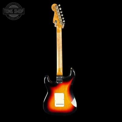 Fender Custom Shop TSG Exclusive ’63 Stratocaster Chambered 3-Tone Sunburst Journeyman Relic w/case CZ588375 image 6