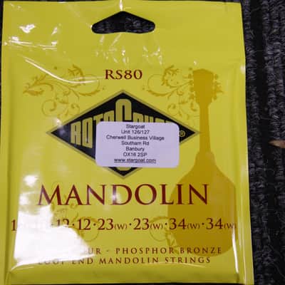Rotosound RS80 Troubador mandolin strings 10-34 (2 packs) image 3