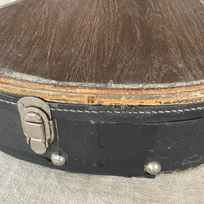 Vintage 1960’s-1970’s Gibson Hardshell EB Bass Case Made in USA Yellow Gold Interior - TLC image 15