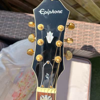 Epiphone J-200EC Studio Left-Handed 2020 - 2025 Vintage Sunburst Bild 4