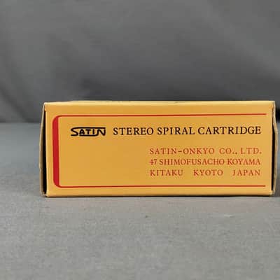 SATIN M-11 Stereo moving coil Cartridge W/ Box From Japan image 5