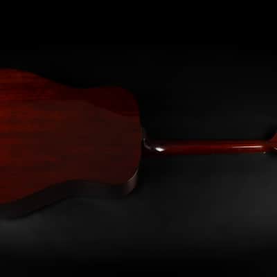 2021 Guild USA D-40 Traditional - Antique Burst Nitro | USA All Solid Dreadnought Acoustic Guitar Adirondack Red Spruce Bracing African Mahogany Back & Sides | CoA OHSC image 10