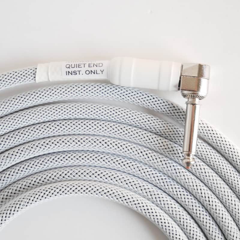 JS 12ft. Inst Cable Mogami 2524 GH St. & Quiet Right, TW Techflex image 1