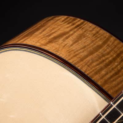 Huss & Dalton 30th Anniversary OM - Bearclaw Italian Spruce & Flamed Koa #3 of 10 image 19