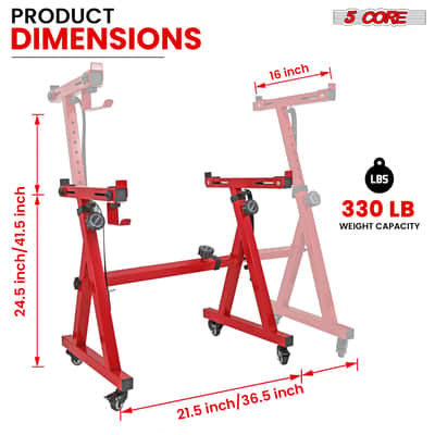 5 Core Keyboard Stand Z Shape Adjustable Foldable Heavy Duty Key Board Piano DJ Controller Stands image 2