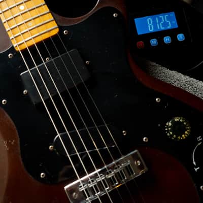 Gibson Marauder – 1979 – Walnut – Maple Fretboard – “Rare Dark Back Neck” – 100% Original – Very Good Vintage Condition – w/ OHSC (Yellow Interior) image 14