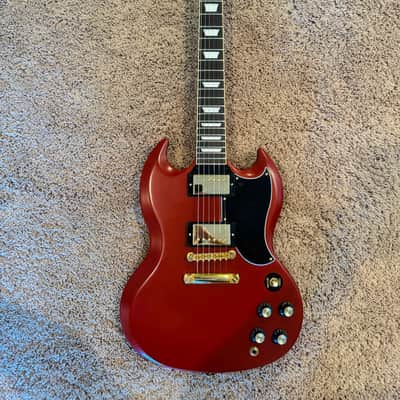 MINTY Gibson SG Standard ‘61 | MOD Collection - Evil Scarlet Satin image 3