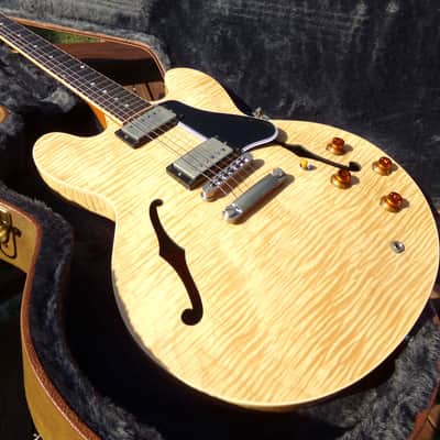 2013 Gibson ES-335 highly flamed maple - natural finish image 2