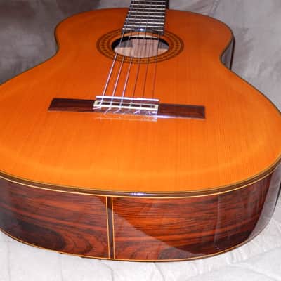 HAND MADE IN 1980 RYOJI MATSUOKA No. 60 - AMAZING RAMIREZ STYLE CLASSICAL GUITAR image 11