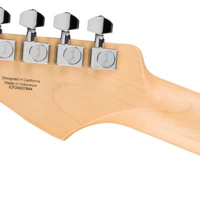 Fender Standard Stratocaster® HSS, Laurel Fingerboard, Black Pickguard, Black image 5