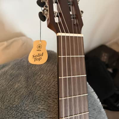 Brand New Yamaha NCX1C Classical Nylon Acoustic-Electric Guitar + Fishman Loudbox Mini Amp + Cable - Brand New image 1