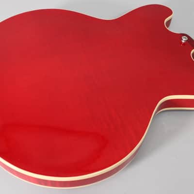2018 Heritage H-535 Trans Red Semi-Hollow w/OHSC image 10