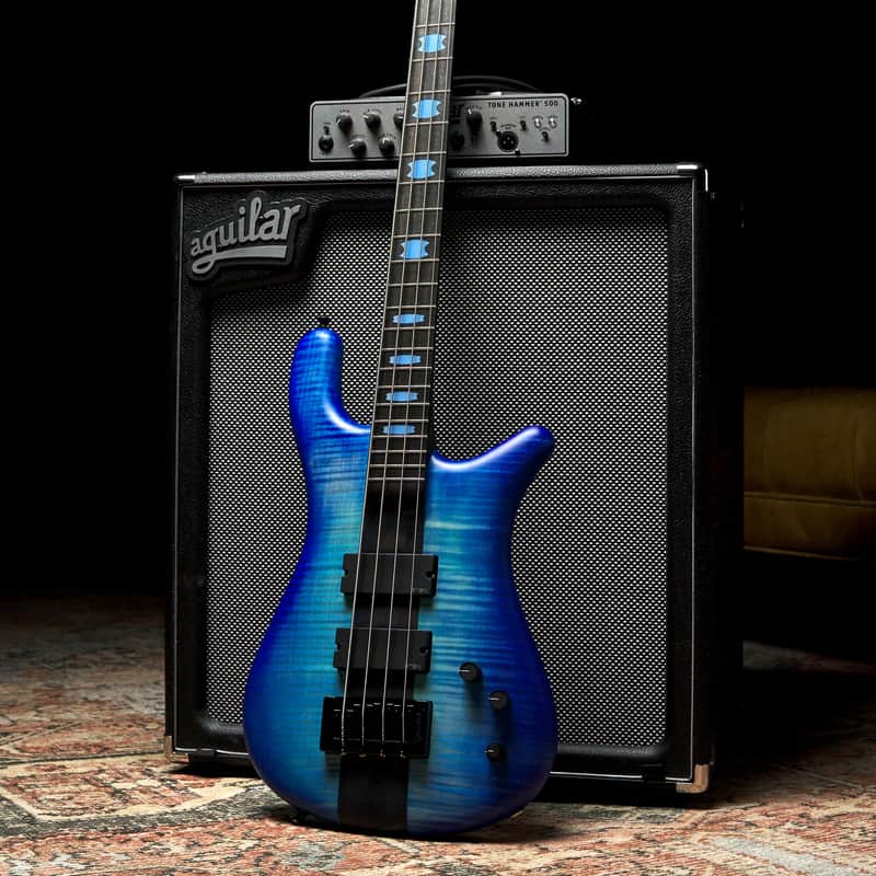 Spector NS-4 – Hyper Blue – Woodstock Custom Collection image 1