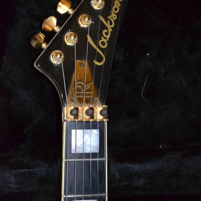 Jackson Rare Limited Tribute Edition Randy Rhoads "Concorde" #5 of 250 1992 White w/Black Pinstripes image 4