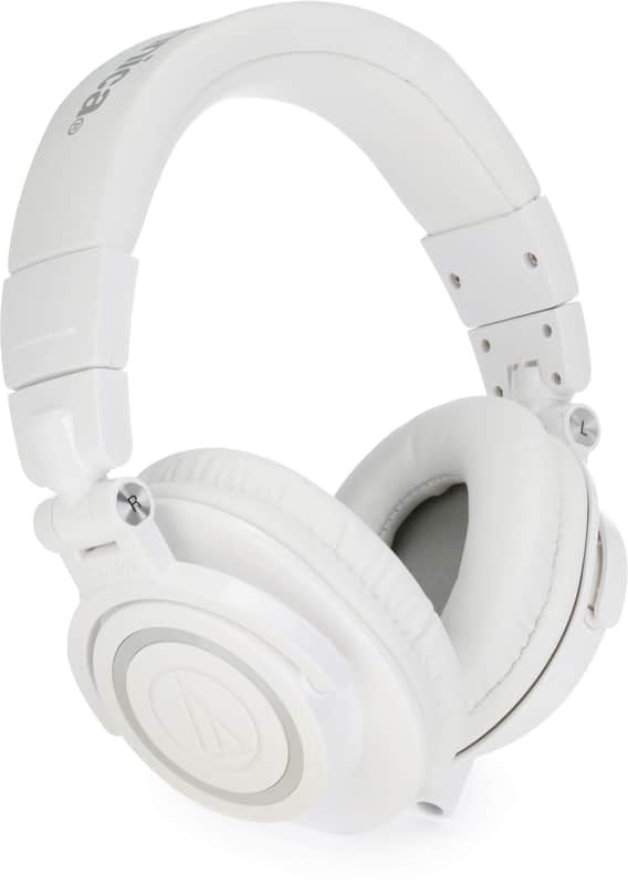 Audio-Technica ATH-M50xWH Studio Monitoring Headphones - White (3-pack) image 1