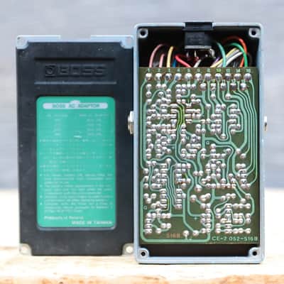 Boss CE-2 Chorus (Green Label) Made in Taiwan Analog Chorus Effect Pedal #932779 image 8