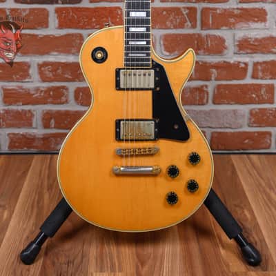 Gibson Les Paul Custom Plain Maple Top Natural 1979 w/Hard Shell Case image 1
