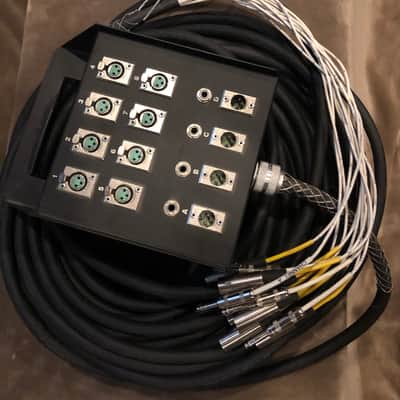 Horizon Concert Series 8x4 XLR & 1/4” TRS RETURNS, 150ft Black Anodized Aluminum image 3