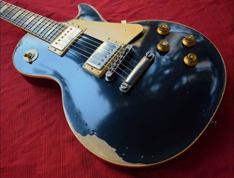 Gibson Les Paul Traditional 2012 Dax & Co Heavy Relic Black, Joe Bonamassa