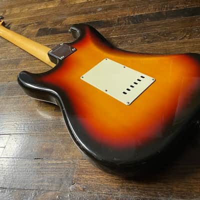 Fernandes The Revival Stratocaster Electric Guitar MIJ Japan Sunburst image 13