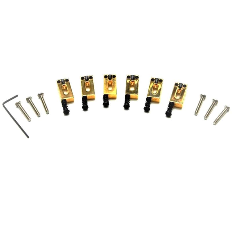 Graph Tech String Saver Classics Offset Strat and Tele 2-1/16" Gold image 1