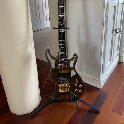 Handmade Electric Guitar - Custom Build See Through Body - Brown Nitro Finish. image 1