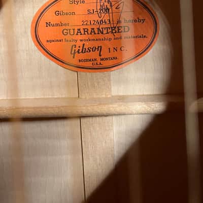 Gibson Custom Shop Collector's Edition Jimmy Page Signature '64 SJ-200 (Signed) 2024 - Cherry Tea image 7
