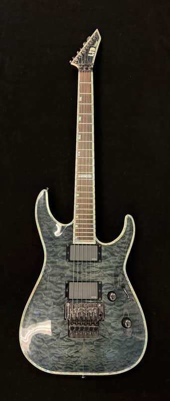ESP LTD MH-1000 FR 2007 - 2015 - See Thru Black image 1