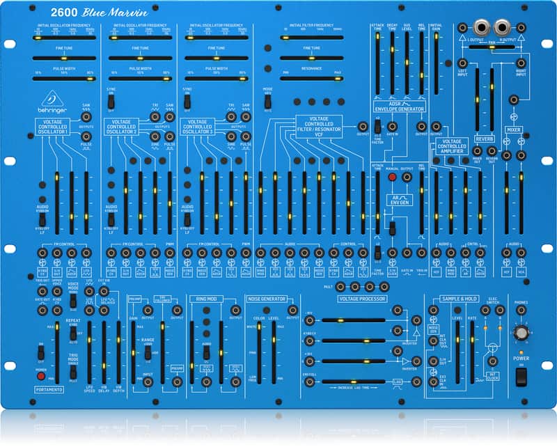 Behringer  2600 Blue Limited-Edition Analog Semi-modular Synthesizer NEW - BLUE image 1