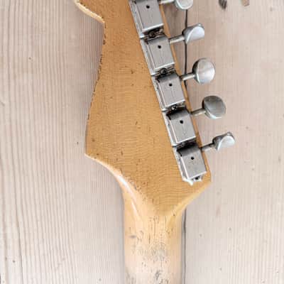Fender Custom Shop Dale Wilson Masterbuilt 58 Strat Heavy Relic Choc Sunburst image 14