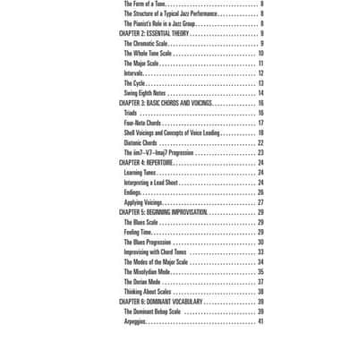 Hal Leonard Jazz Piano Method Book 1 image 2