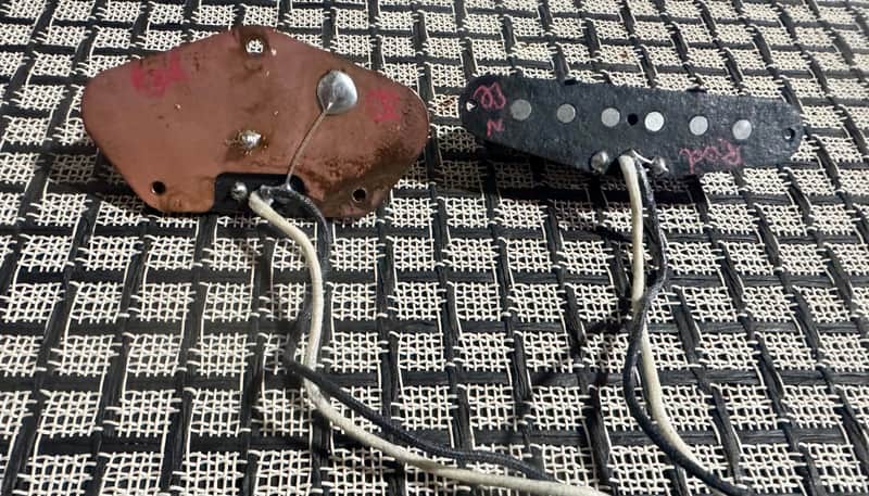 Montys “Red” tele pickup set - Vintage 60's tone image 1