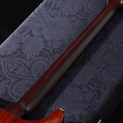 Paul Reed Smith (PRS) 2015 Wood Library P24 Trem Orange Tiger Pattern Regular Neck [15 221287] (05/07) image 11