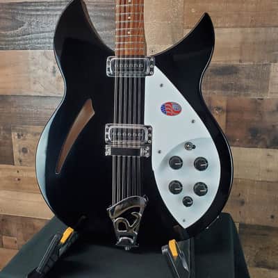 Rickenbacker 330/12 Jetglo Semi-Hollow Electric, OHSC, Free Ship Authorized Dealer 725 image 3