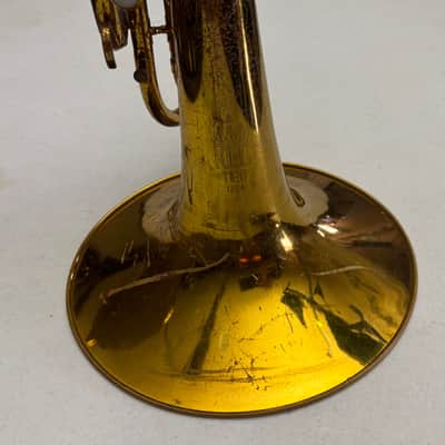 King 1120 Mellophone in F w/ Original Case & Accessories image 16