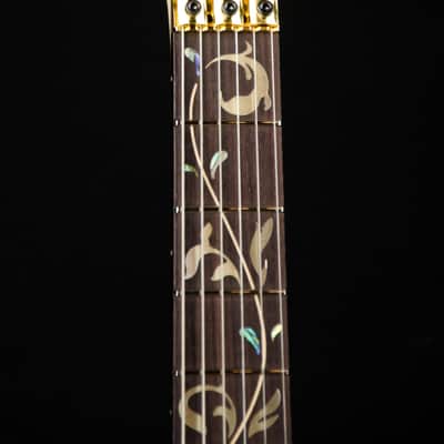 Ibanez Steve Vai Signature PIA3761 Electric Guitar - Onyx Black Surreal Black Dual Fade Gloss image 10