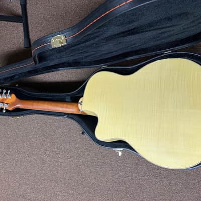 LUNA Muse Grand Auditorium Cutaway acoustic electric 12-String GUITAR w/ Hard Case image 4