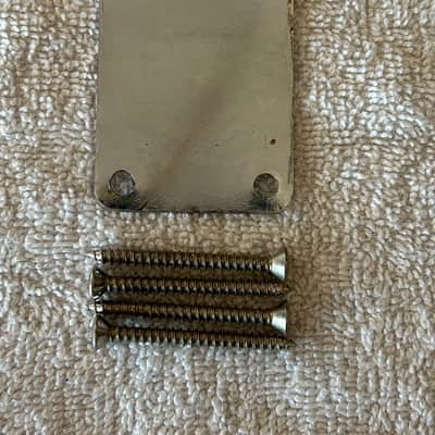Kramer USA Neckplate 1982-83 - Chrome image 4