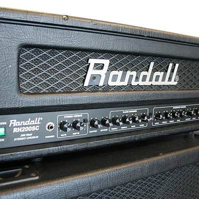 Randall Half Stack with RH200 Head with R412CX Cabinet image 7