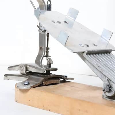 Vintage Bass Drum Pedal , Unique "Steampunk" Custom Design / 1920s-40s image 2