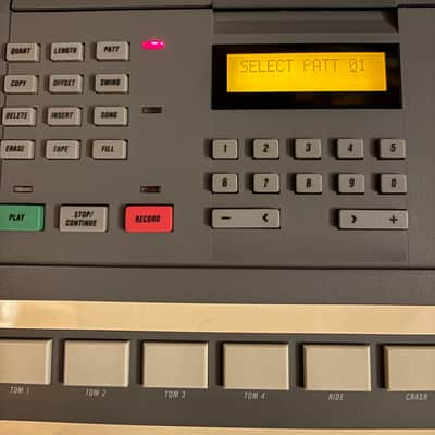Alesis HR-16 High Sample Rate 16-Bit Drum Machine 1980s - Gray image 2
