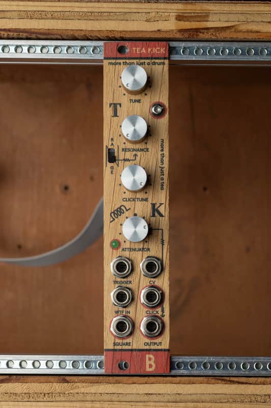BASTL Instruments Tea Kick Universal Analog Drum Circuit 2013 - 2020 - Wood image 1