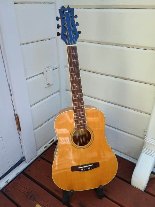 Octave Mandolin/8-String Tenor Converted Mitchell Travel Guitar, Solid Top image 1