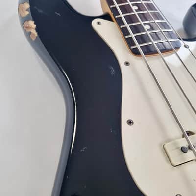 Fender Jazz Bass 1984 Black Dan Smith image 13
