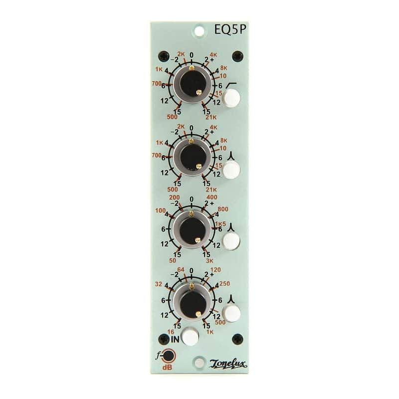 Tonelux EQ5P 500 Series Discrete Parametric Equalizer Module imagen 1