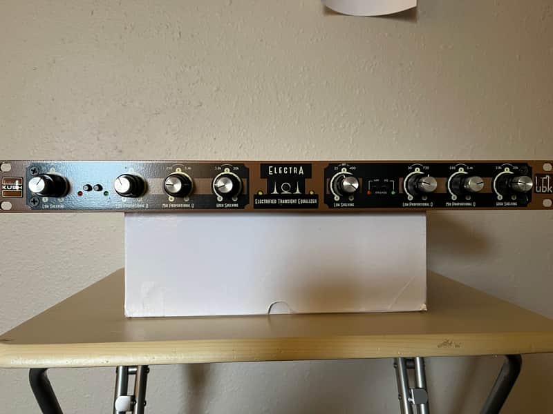 Kush Audio Electra Dual-Channel Electrified Transient Equalizer 2010s - Brown / Black image 1
