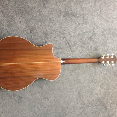 Eastman AC222CE Grand Auditorium Acoustic-Electric Guitar w/HC, Rosewood, Natural Satin Finish image 7