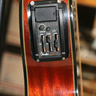Dean Exibition KOA Acoustic Electric Guitar EX-KOA With Gig Bag LUTHIER SPECIAL image 9