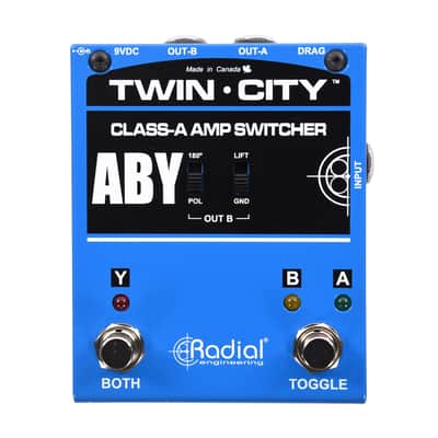 Radial Engineering Bones R800-7115 Twin City A-B-Y Footswitch image 1