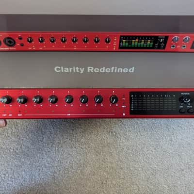 Focusrite Clarett+ 8Pre USB-C Audio Interface 2021 - Present - Red image 3